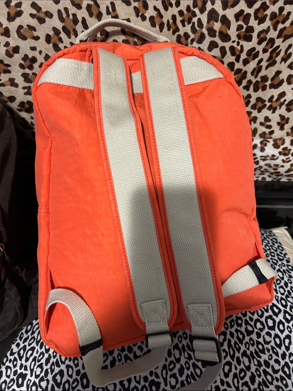 Kipling  2 bundle like new Orange Nylon Backpack - Casual Travel Daypack - Picture 6 of 9